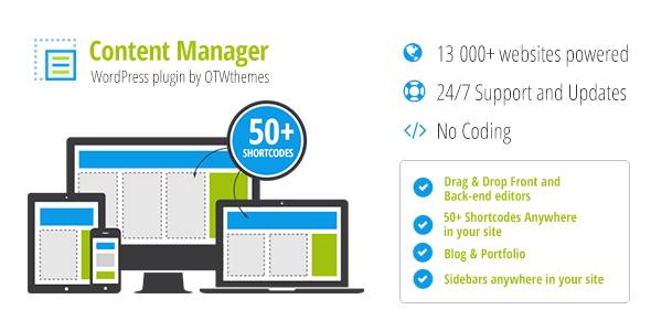 Content Manager for WordPress